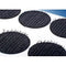 Klika - Klitte-rondjes 19mm zwart haak rol 1000 - 4 stuks