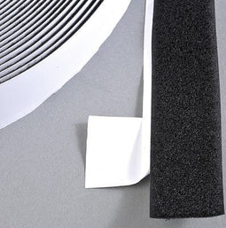 Klika - Klitteband klevend 38mm zwart lus 25m - 4 stuks