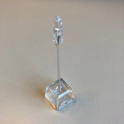 Klika - knijpstandaard 10 cm licht transpar - 50 stuks