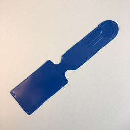 Klika - Kofferlabel 55x230mm blauw insteek 250st - 2 stuks
