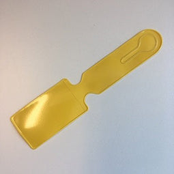 Klika - Kofferlabel 55x230mm geel insteek 250st - 2 stuks