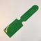 Klika - Kofferlabel 55x230mm groen insteek 250st - 2 stuks