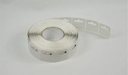 Klika - Kopkaart 50x50 mm slot rol 1000 stuks