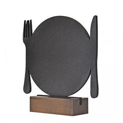 Klika - Krijt-tafelstandaard BORD bxh 10x18cm - 15 stuks