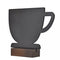Klika - Krijt-tafelstandaard COFFEE bxh 10x18cm - 15 stuks