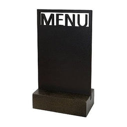 Klika - Krijt-tafelstandaard MENU bxh 10x18cm