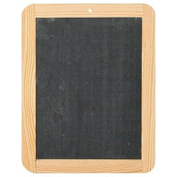 Klika - Krijtbordje met houten rand 19x24 cm - 20 stuks