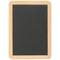 Klika - Krijtbordje met houten rand 22x30 cm - 14 stuks