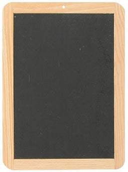Klika - Krijtbordje met houten rand 22x30 cm