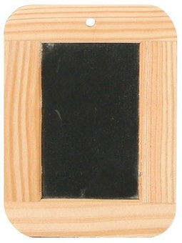 Klika - Krijtbordje met houten rand 9x12 cm - 30 stuks