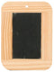 Klika - Krijtbordje met houten rand 9x12 cm - 30 stuks