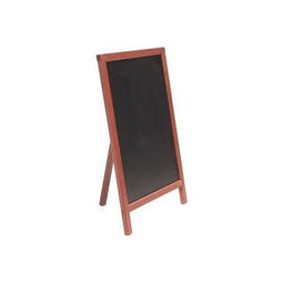 Klika - Krijtstoepbord mahonie bxh 55x85cm halve