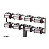 Klika - Krullintopzet voor 8 spoelen - aluminium
