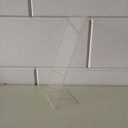 Klika - L-standaard acryl bxh 105x300mm. Staand - 40 stuks
