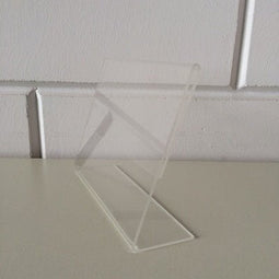 Klika - L-standaard acryl bxh 148x105mm. Liggend - 50 stuks