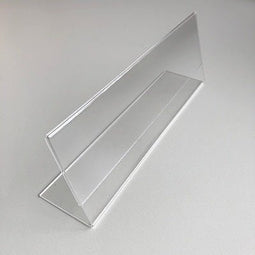 Klika - L-standaard acryl bxh 297x105mm Liggend - 30 stuks