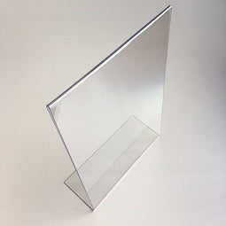 Klika - L-standaard acryl bxh 297x420mm Staand - 11 stuks