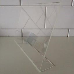 Klika - L-standaard acryl bxh 420x297mm Liggend - 11 stuks