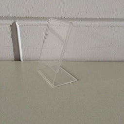 Klika - L-standaard acryl bxh 60x80mm. Staand - 100 stuks