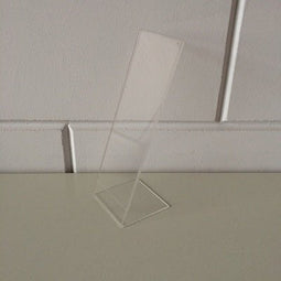 Klika - L-standaard acryl bxh 74x210mm. Staand - 40 stuks