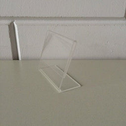 Klika - L-standaard acryl bxh 80x60mm. Liggend