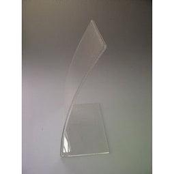 Klika - L-standaard ROND acryl bxh 148x210mm. - 11 stuks