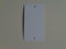 Klika - Label metaal 55x100 mm wit 2 gaten 1000
