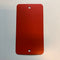 Klika - Label metaal 65x120 mm rood 2 gaten 1000