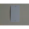 Klika - Label metaal 65x120 mm wit 2gaten 1000st