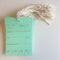 Klika - Label/pompkaart 10,5x14,8cm groen 250 st