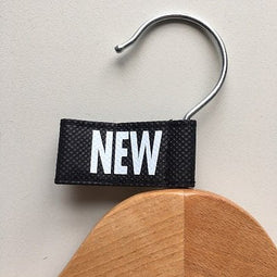 Klika - Label vaantje kleur zwart NEW - 230 stuks