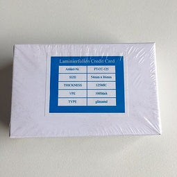 Klika - Lamineerhoes 54x86 mm 125 micron 100st - 40 stuks