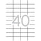 Klika - laser A4 etiketten 52,5x29,7 4000 - 6 stuks