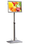 Klika - LED menu-standaard A3 ALU-klap