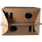 Klika - Maaltijdbezorgbox | golfkarton | 33x26x17cm | bruin | 15 stuks