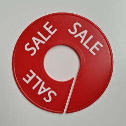 Klika - Maatring 11 cm rood/wit SALE