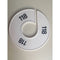 Klika - Maatring 11 cm wit/zwart 118 - 170 stuks