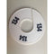 Klika - Maatring 11 cm wit/zwart 134 - 170 stuks