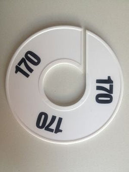 Klika - Maatring 11 cm wit/zwart 170