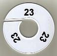 Klika - Maatring 11 cm wit/zwart 2