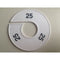 Klika - Maatring 11 cm wit/zwart 25 - 170 stuks
