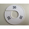 Klika - Maatring 11 cm wit/zwart 30