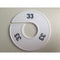 Klika - Maatring 11 cm wit/zwart 33 - 170 stuks