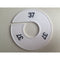 Klika - Maatring 11 cm wit/zwart 37 - 170 stuks