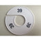 Klika - Maatring 11 cm wit/zwart 39 - 170 stuks