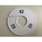 Klika - Maatring 11 cm wit/zwart 42 - 170 stuks