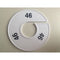 Klika - Maatring 11 cm wit/zwart 46 - 170 stuks