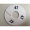 Klika - Maatring 11 cm wit/zwart 47 - 170 stuks