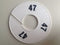 Klika - Maatring 11 cm wit/zwart 47