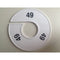Klika - Maatring 11 cm wit/zwart 49 - 170 stuks